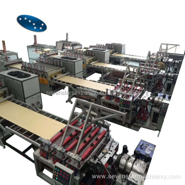 WPC PVC door and door frame making machine